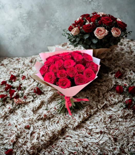 #24 Ramo de 25 Rosas - Florería Miss Flores