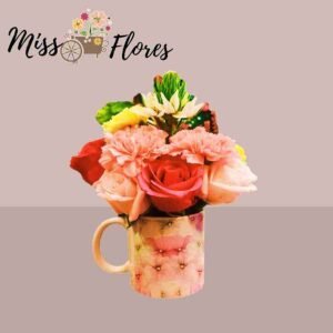 #63 Taza "Floral"