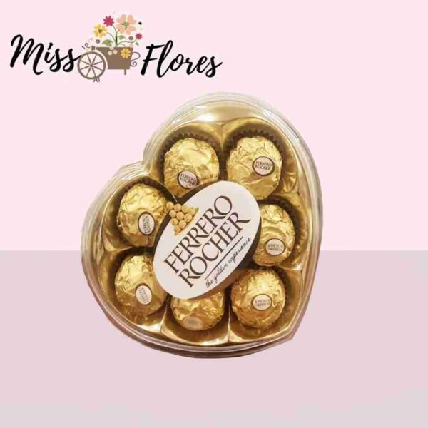 #59 Chocolate corazón “Ferrero Rocher