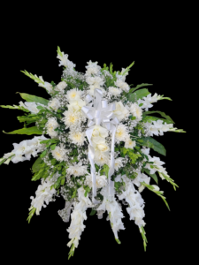 #008 Arreglo fúnebre lagrima grande