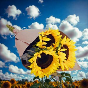 #20 Ramo 3 girasoles