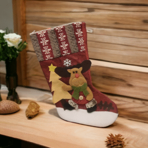 #195 Media Navideña decorativa Reno