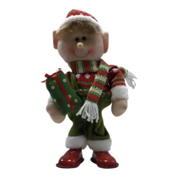 Muñeco navideño de elfo