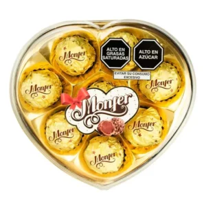 #C2 Chocolate Monfer Caja corazón T8