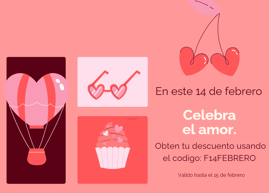 Banner San Valentín móvil