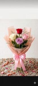 #334  Rosas de Ensueño – Bouquet Floral Premium