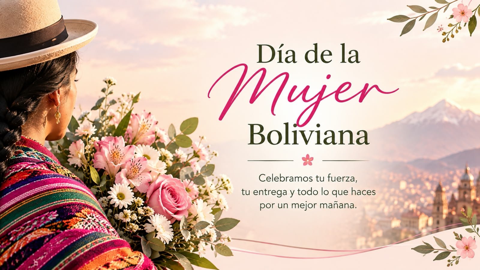 Día de la Mujer Boliviana — Miss Flores
